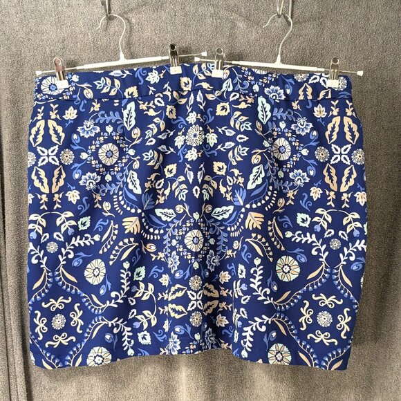 New! Women's Plus Size Floral Skirt Skort 24W (46" Waist) Pockets! - Picture 1 of 4